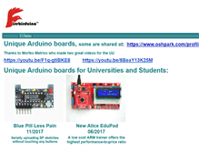 Tablet Screenshot of firebirduino.com